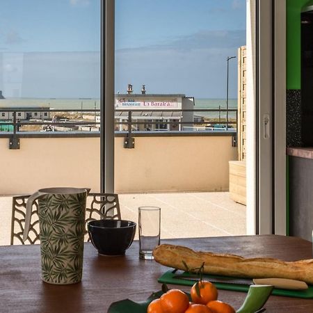 Babord, Appt Avec Terrasse Et Vue Mer Saint-Come-de-Fresne Exterior photo